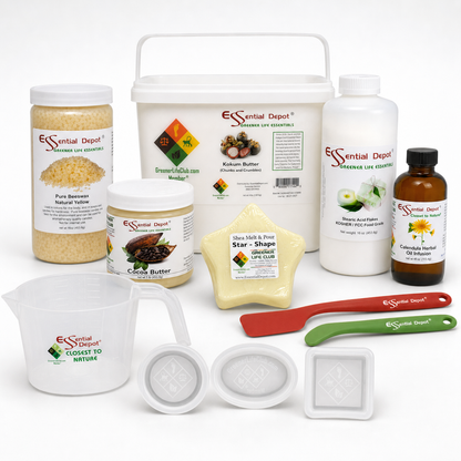 Lotion Bar Making Kit (DECONSTRUCTED) - Basic - Calendula