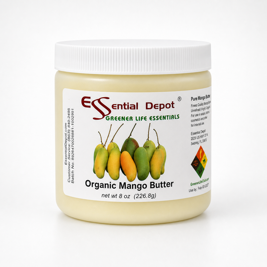 Mango Butter - 8 oz - No Additives - Odorless