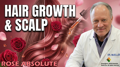 Rose Absolute 5% Dilution in Jojoba - 4 fl oz