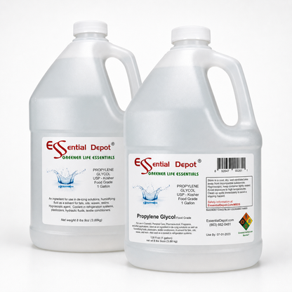 Propylene Glycol - 2 Gallons - 2 x 1 Gallon Containers - USP -FOOD GRADE