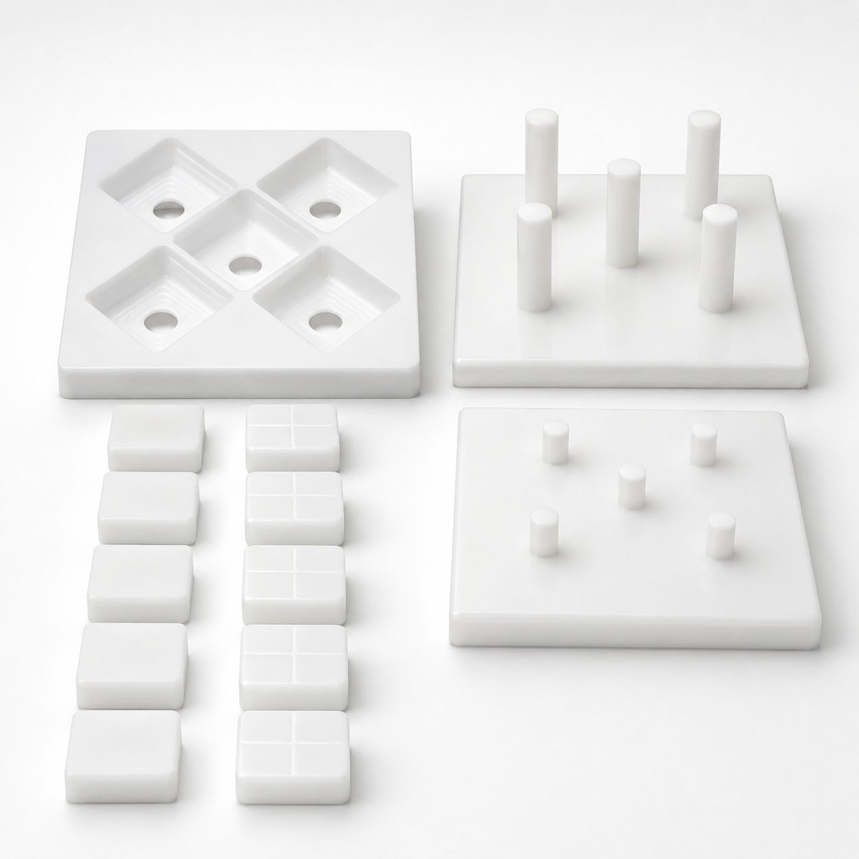 R.E.D. MultiPurpose Diamond MOLD - for use by hand or with The R.E.D. Press - NSF, Food Grade