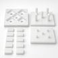 R.E.D. MultiPurpose Diamond MOLD - for use by hand or with The R.E.D. Press - NSF, Food Grade