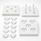 R.E.D. MultiPurpose Heart MOLD - for use by hand or with The R.E.D. Press - NSF, Food Grade