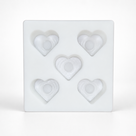 R.E.D. MultiPurpose Heart MOLD - MOLD ONLY - for use by hand or with The R.E.D. Press