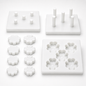 R.E.D. MultiPurpose Shamrock MOLD - for use by hand or with The R.E.D. Press - NSF, Food Grade