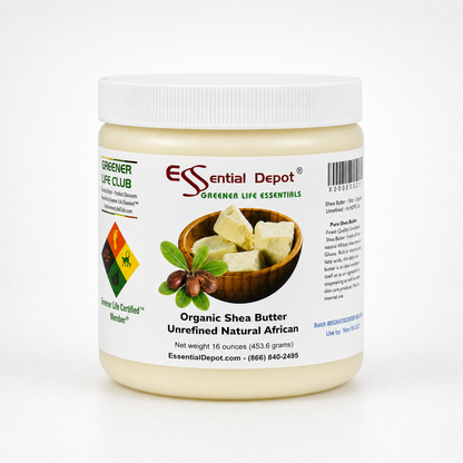 Shea Butter - 16 oz - Grade A - No Additives - Unrefined