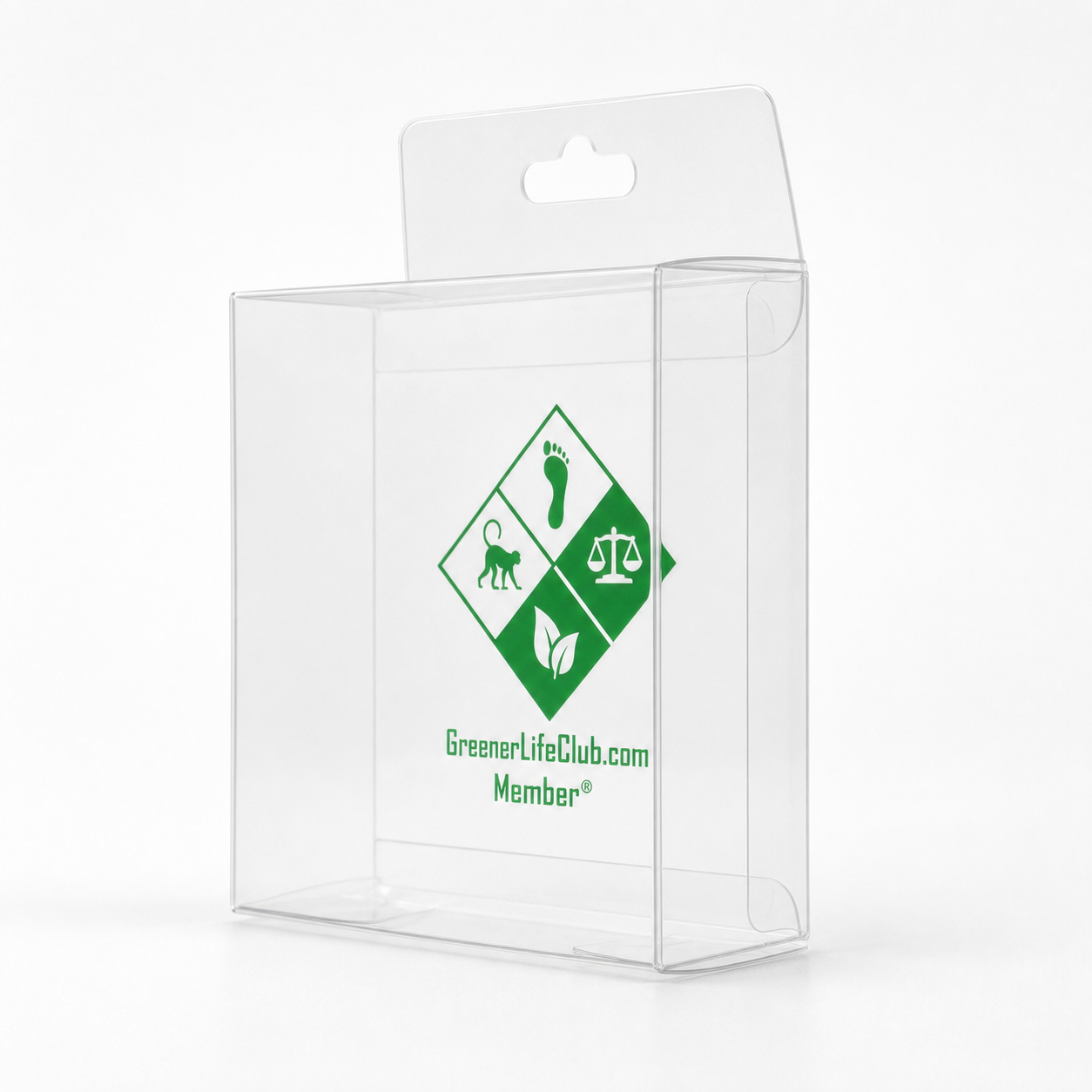Soap Box - Clear - Hanging - PVC - SMALLER