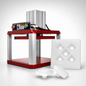 The R.E.D. Bath Bomb Press with 5 Bath Bomb Diamond Mold, Pushers and Pucks